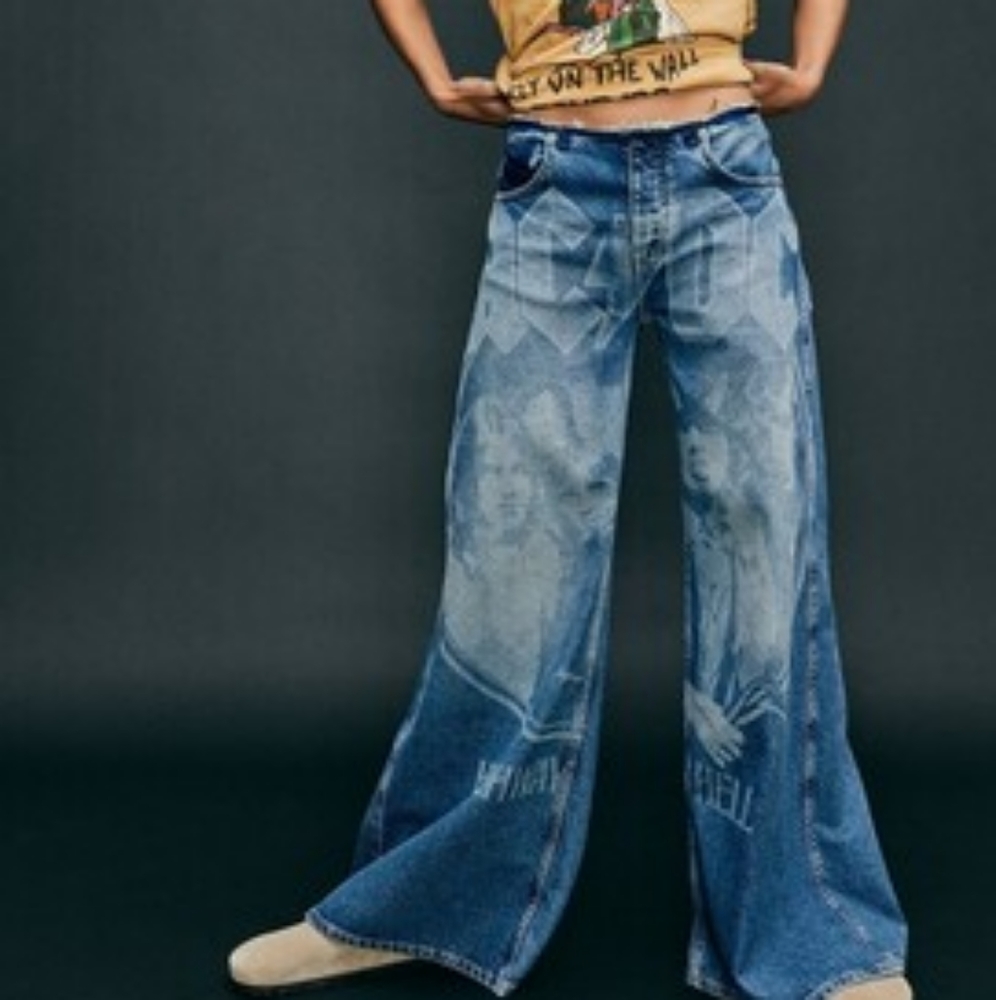 Lucky Brand AC DC upcycled jeans